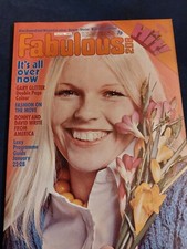 Vintage FABULOUS 208 Magazine 2 FEBRUARY 1974 Belstone Fox Cassidy Osmonds FB105