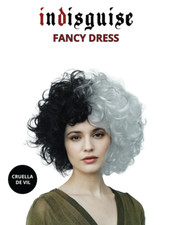 Evil Madame Cruella Wig Black