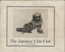 THE JAPANESE CHIN CLUB BOOKLET