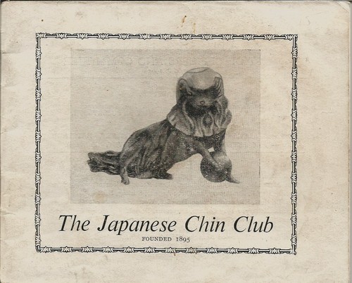 The japanese chin club booklet - japanese,