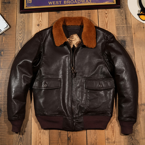 Men brown leather flight - men's,