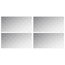 Stair Tread Silver Aluminium