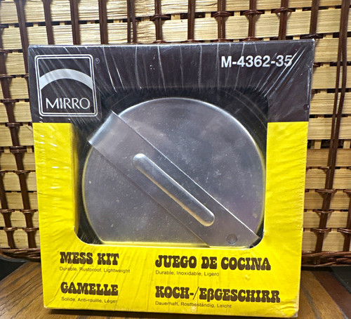 Mirro aluminum camping mess - aluminum,