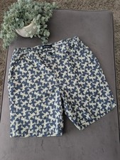 New Mr Marvis Shorts Print Originals Blue BirdsThe Escher Collection 34"W UK L