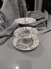 Minton China 3-Tier Green