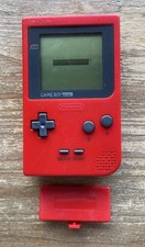 Red Nintendo Gameboy Pocket