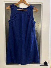 Next Linen Summer Dress Size 8