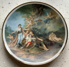 Mythologic Epoch Decorative Plate Jean-Honore Fragonard and Francois Boucher