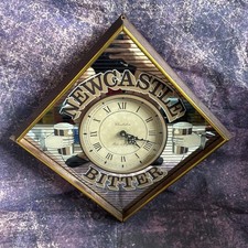 Cheadleshire Newcastle Bitter Beer Pub Wall Clock Vintage Made In England Very R