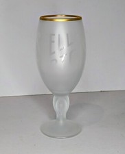 2 X Stella Artois Frosted unfiltered Glasses Brand New 33cl