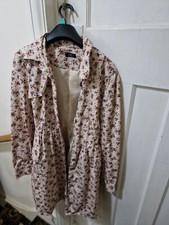 Tesco F&F Flower Print Coat