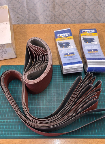 Joblot sanding belts x - 75,