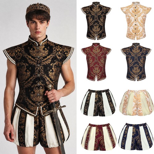 Men tudor king cosplay - tudor, costume