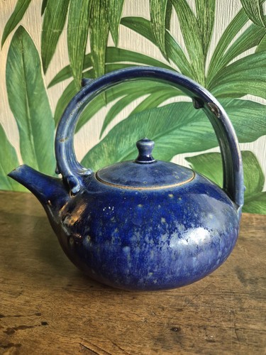 Vintage studio pottery - pottery, teapot