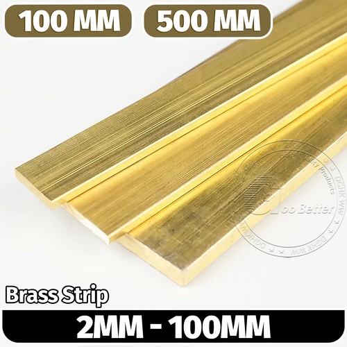 Brass flat bar strip - brass,