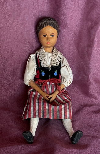 Vintage swiss hand carved - swiss,