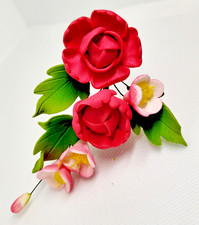 Sugar Peony Cake Topper in