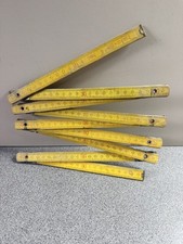Vintage Wooden Folding Ruler