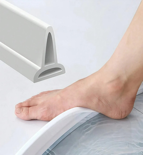 Silicone shower threshold - silicone,