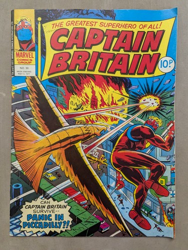 Captain britain comic - comic, no