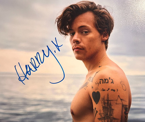 Harry styles signed autograph - styles,
