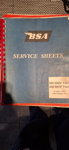Bsa 500 650 ohv twin - bsa,