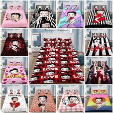 Girls Betty Boop 3D Duvet