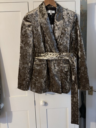 Zara golden velvet blazer - zara,