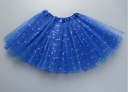 Girls glitter star tutu skirt - star,