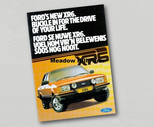 Fridge magnet ford cortina xr6 - cortina,