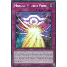 LEDE-EN078 Mirage Mirror Force : Super Rare Card : 1st Edition YuGiOh TCG