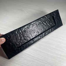 Vintage Iron Letterbox Slot XL 13.5” Inch Gothic Country Farmhouse