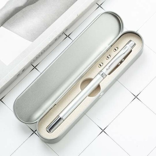 Silver laser pointer pen 5 - silver,