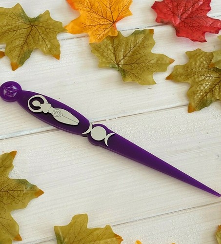 Handmade acrylic athame - athame, ~