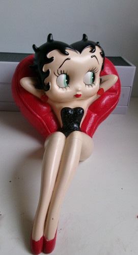Large betty boop - large, laying
