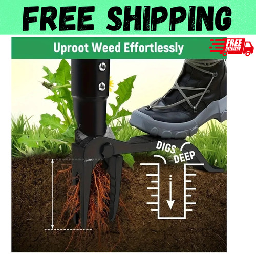 Weed puller stand - weed,