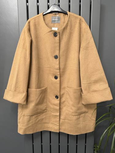 Camel coloured collarless - camel,