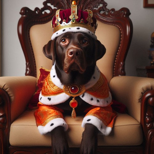 Chocolate labrador cross - , (31)
