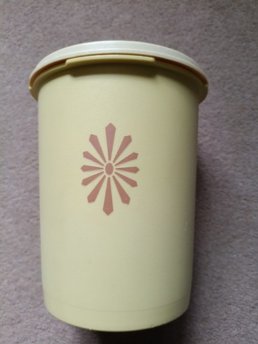Vintage tupperware canister - vintage,