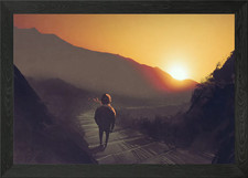 stairway to heaven Framed Wall