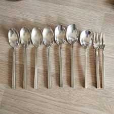 6 teaspoons, nickel bronze