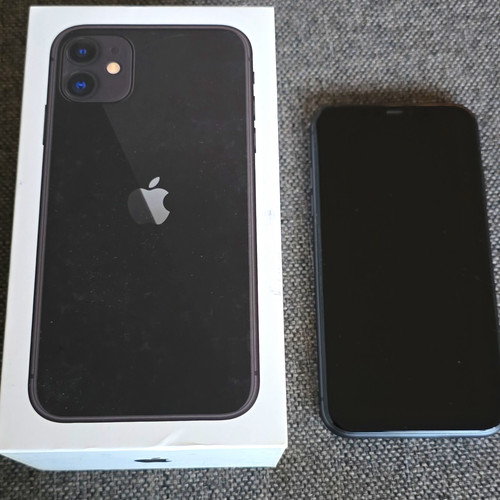 Apple iphone black 64gb - iphone, 11