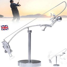 Kinetic Fishing Sculpture, The Fisherman Balancing, Balance Art for Your Space