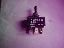 Carling Mexico Toggle Switch 3 Position 9606