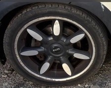 ✅ MINI Cooper SIDEWALK 4x 17" Alloy Wheel Set + Tyres R50 R52 R53 R55 R56 R57 
