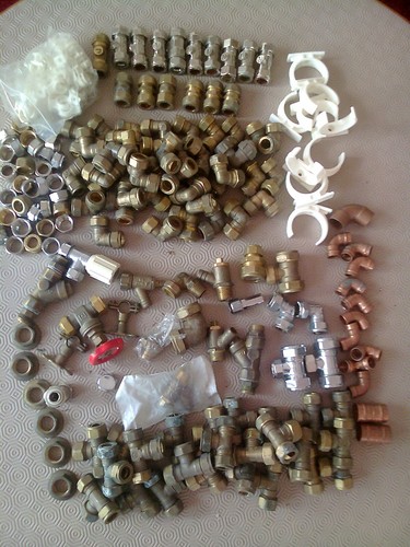 Plumbing job lot assorted - lot,