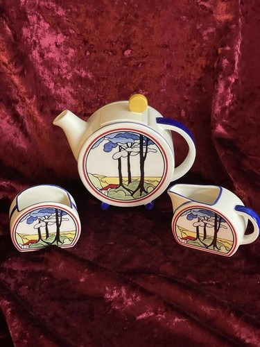 Clarice cliff bizarre blue - clarice,