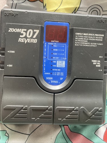 Zoom 507 reverb - reverb, multi