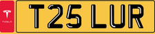 TESLA Cherished Registration Number Plate - DVLA Transfer Fee Included