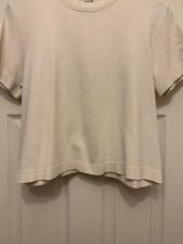  COS T-shirt Cream size Small in good condition 